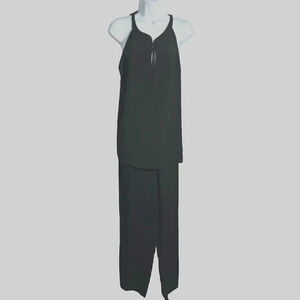 Giorgio Armani Le Collezioni Top & Pant Suit Set Womens Size 14 vintage